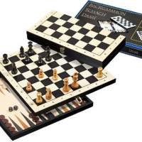 Reise-Schach-Backgammon-Dame