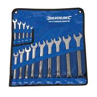 Silverline combination wrenches, 14 pcs. sentence