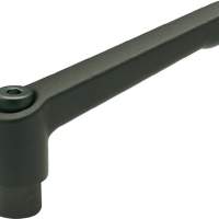 GANTER clamping lever GN 300, d1 M 10 mm, l1 78 mm, internal thread