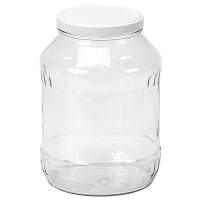 EMSY twist off glass 2650ml with lid pack of 6
