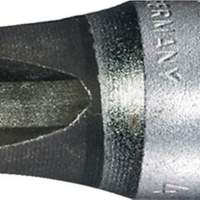 STAHLWILLE socket wrench insert 44 P, 1/4 inch PH, PH 4, length 28mm