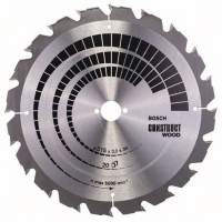 BOSCH circular saw blade Construct Wood 315x30mm Z20 FWF for construction site wood