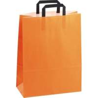 Gift bag Topcraft orange 32 x 42 x 14cm 50 pcs./pack