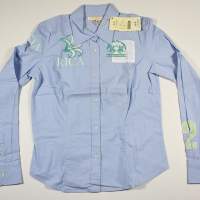 La Martina Damen Hemd Bluse Shirt Gr.XXL Damen Blusen Hemden Shirts 3-018