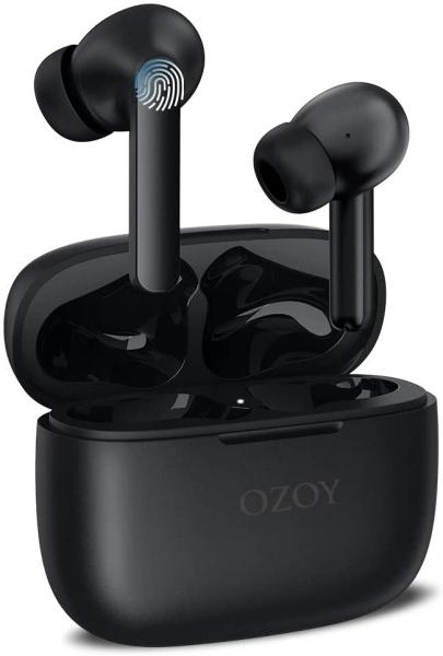 Bluetooth 5.1 Headset Stereo Kabellos Kopfhörer Ohrhörer mit Mikrofon für Handy 