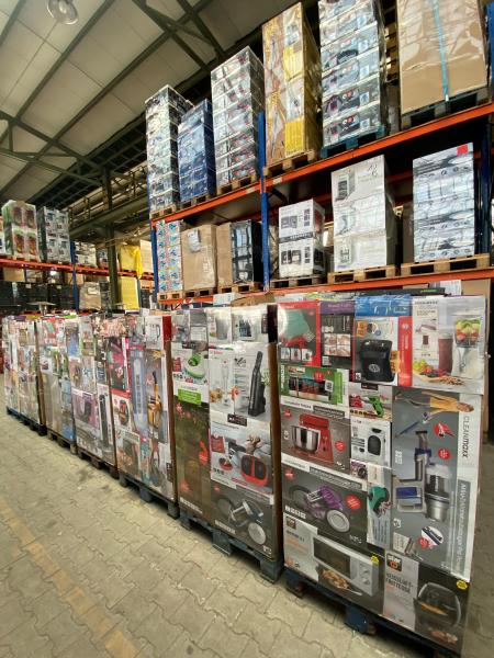 Palettenware Haushaltswaren & Multimedia – 5-30 Stück A/B-Ware Im Elektronik Warehouse Deal – Überraschungskiste Für Schnäppchenjäger