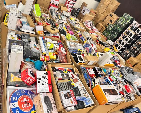 Paletten mit Retouren mischen – unkontrollierte Retouren Paletten mit Retouren mischen – unkontrollierte Retouren