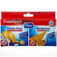 Doppelpack 50 x 6 cm + 20er Pflaster-Strips Pflaster Pflasterbox