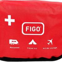 FIGO Erste Hilfe Reiseset 39 Teile | Reiseset Erste-Hilfe-Set Outdoor Wanderset Notfallset Traveller-Set Pflaster Wundpflaster N