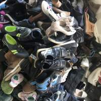 B osztály - Használt / használt cipők az Afrika exportálásához - Kiloware