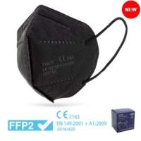 FFP2 Maske schwarz CE0598