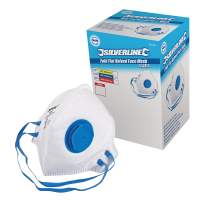 Respirator with valve, fold flat, pack of 25