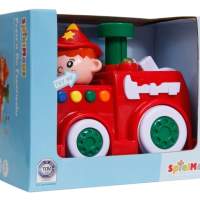 SpielMaus Baby Press & Go Feuerwehr mit Licht und Sound