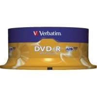Verbatim DVD-R 16x 4,7GB 120Min. Spindel 25 St./Pack.