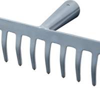 Road rake 345mm, 14 tines, without handle