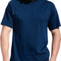 Men's premium t-shirt size XL black 100% cotton, 180g/m