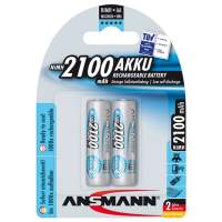 ANSMANN battery MaxE 2 x mignon 2.1 Ah 1 blister