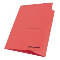Soennecken folder 1477 DIN A4 3 flaps cardboard red