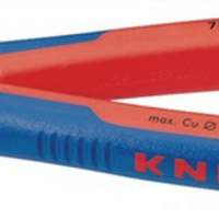 Electronic side cutters INOX with spring L.125mm pointed KNIPEX without bevel