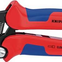Wire-end pliers L.180mm 0.08-6mm2 KNIPEX with comp. sleeves