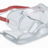 Schutzbrille UV,PC klar mit Gummiband mit Seitenschutz beschlagfrei EN166 3M