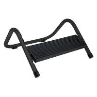 Soennecken footrest 2265 tubular steel 4-fold height adjustable black