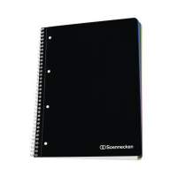 Soennecken Meetingbook 3096 DIN A4 4fach gelocht 90g/qm schwarz