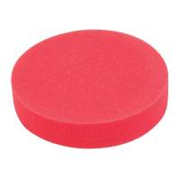 Velcro polishing foam, 180 mm, super soft, red