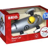 BRIO special edition racing car silver metallic, 1 piece