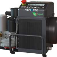 AEROTEC screw compressor COMPACK 3, 10 bar, 360 l/min, 3 kW