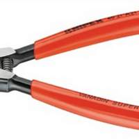 Circlip pliers A31 DIN/ISO5254-B fD40-100mm KNIPEX curved pol.