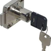 Furniture rim lock system 600 keyed differently mandrel 25 DIN lad zamak