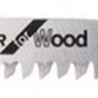 BOSCH jigsaw blade T 234 X galv. L.91mm ZT2-3mm HCS for hard/soft wood, 25 pieces