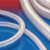 Suction delivery hose AIRDUC® PUR 355 FOOD ID 100mm OD 111mm L.15m
