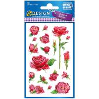 AVERY ZWECKFORM Flower Sticker Rosen, 54x10=540 Stück