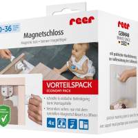 reer magnetic lock value pack set of 4, 4 packs = 16 pieces