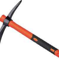Mini pickaxe G. approx. 450 g L.370mm unbreakable. 3-component handle