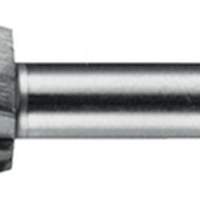 Frässtift Form O1625, D. 16mm Kopflänge 25mm Schaft-D. 6mm, HSS, Verzahnung Alu