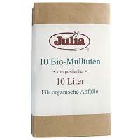 JULIA Bioabfallbeutel 10ltr., 10er Set x 20 Pack = 200 Stück
