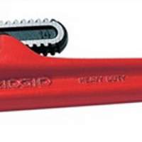 Pipe wrench L.250mm clamping W.48mm 1 1/2 inch straight on cast iron