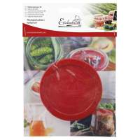 CAN CENTRAL silicone lid EW Ø80mm red pack of 12