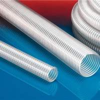 Suction delivery hose AIRDUC® PUR-INOX 356 FOOD-AS ID 80mm OD 92mm L.10m