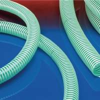 Suction conveying hose NORPLAST® PVC 380 GREEN ID 32mm OD 38mm L.50m roll