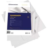Soennecken foolscap paper 5282 A3/A4 without correction margin squared 250 sheets/pack.