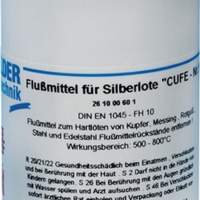 Flussmittel f. Silberlote CuFe Nr.1 Wirktemperatur 500-800 C 250g