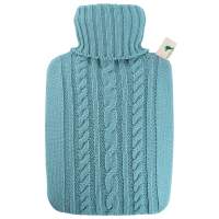 HUGO FROSCH hot-water bottle Knitted pastel blue