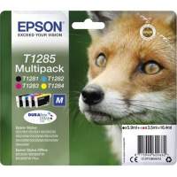 Epson ink cartridge T1285 bw/c/m/y 4 pieces/pack.