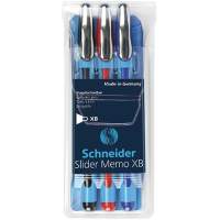 Schneider Kugelschreiber Slider Memo XB 150293 sortiert 3 St./Pack