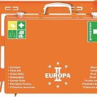First aid kit EUROPA II, 400 x 300 x 150 mm, orange