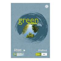 Ursus Briefblock Green DIN A4 70g liniert weiß 50Blatt
